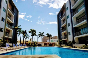 Depto NUEVO a unas cuadras de malecón con Alberca